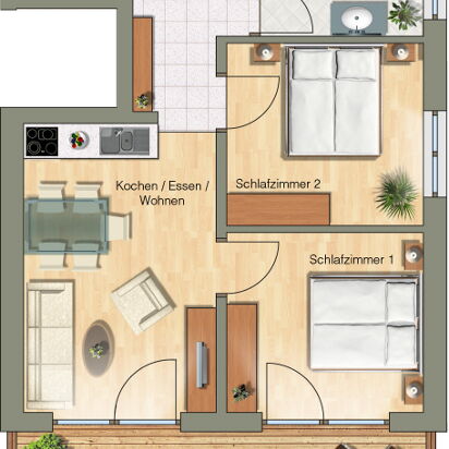 Apartment type 3