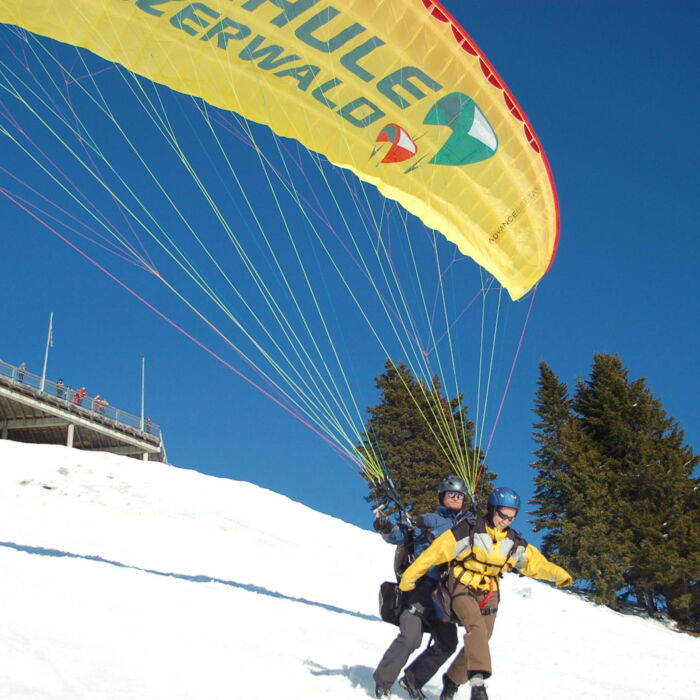 Paragliding - Tandemflug mit der Flugschule Bregenzerwald